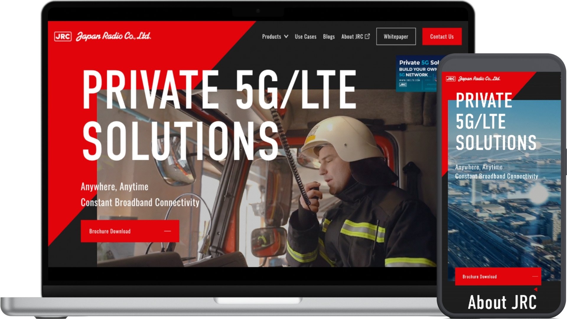 Japan Radio Co., Ltd. Global Site (Private LTE/5G Products)